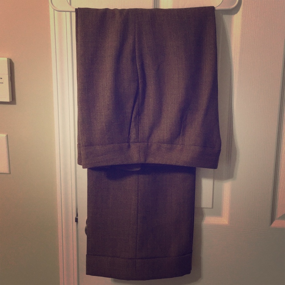 Trousers with cuffed hem by Ann Taylor Loft